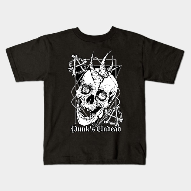 Punk's Undead Kids T-Shirt by Von Kowen